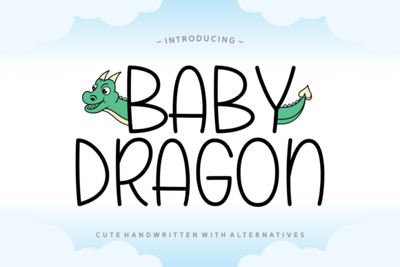 Baby Dragon Font: A Charming Script for Business Branding