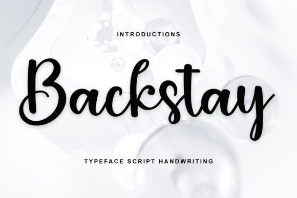 Backstay: A Delicate Handwritten Font for Elegant Editorial Design