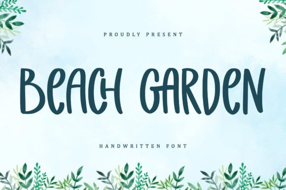 Beach Garden Font: Elevate Your Brand with Timeless Elegance