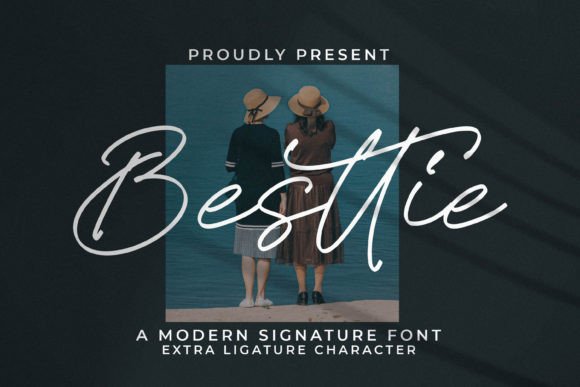 Besttie Font: A Handwritten Typeface for Modern Brand Campaigns
