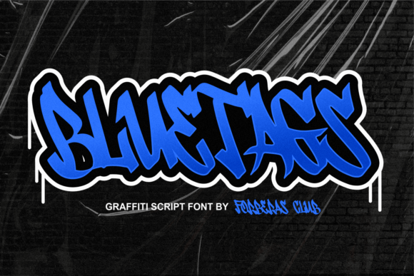 Bluetags: A Trendy Display Font That Elevates Branding Projects