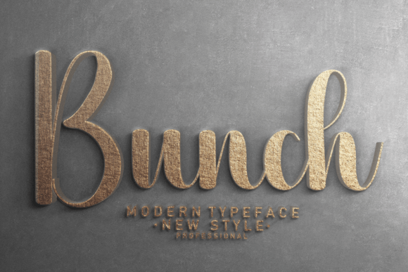 Bunch: A Handwritten Font That Elevates Your Craft and Product Designs