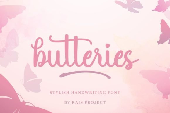 Butteries: A Handwritten Font That Elevates Editorial Design