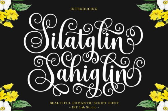 Discovering Silatglin Sahiglin: A Refined Script Font for Editorial Elegance