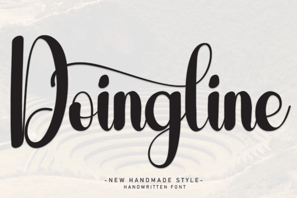 Doingline Font: A Sweet Touch for Professional Branding