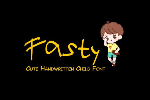 Fasty: A Playful Script Font for Lively Editorial Design