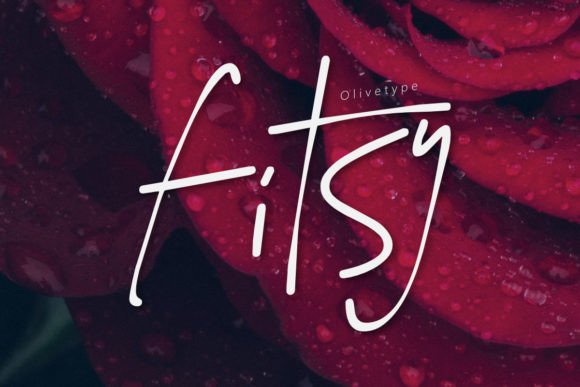 Fitsy: A Playful Handwritten Font for Modern Campaign Design