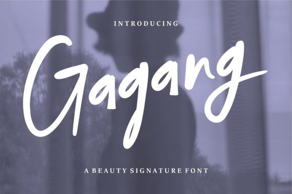 Gagang: A Modern Script Font That Elevates Brand Identity with Style