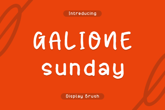 Galione Sunday: A Fresh Display Font for Modern Web Design Projects