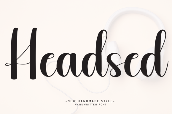 Headsed: A Sweet Handwritten Font for Crafters and Makers