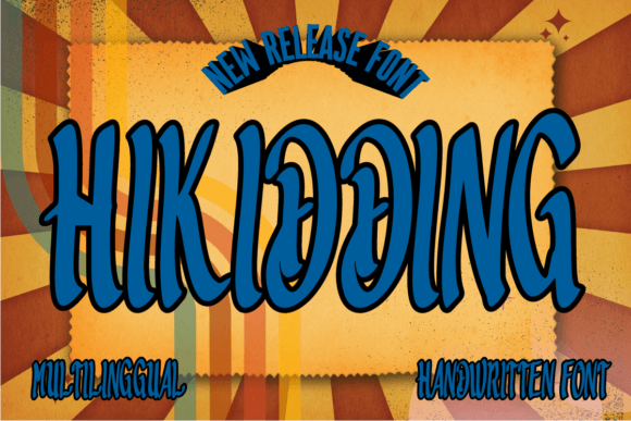 Hikidding: The Handwritten Font That Elevates Campaign Visuals