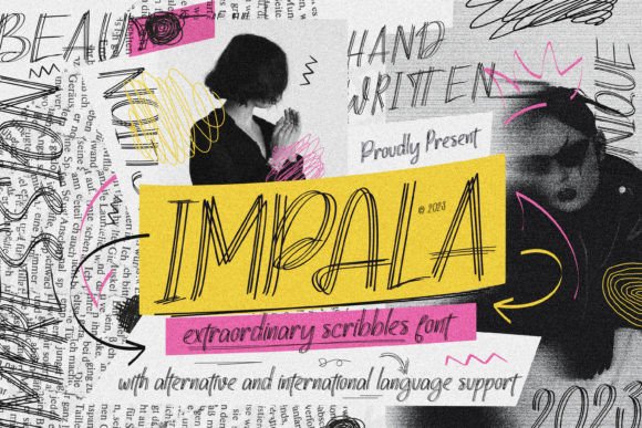 Impala: A Quirky Handwritten Font That Elevates Your Brand