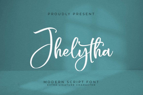 Jhelytha: A Modern Script Font for Impactful Digital Marketing Designs