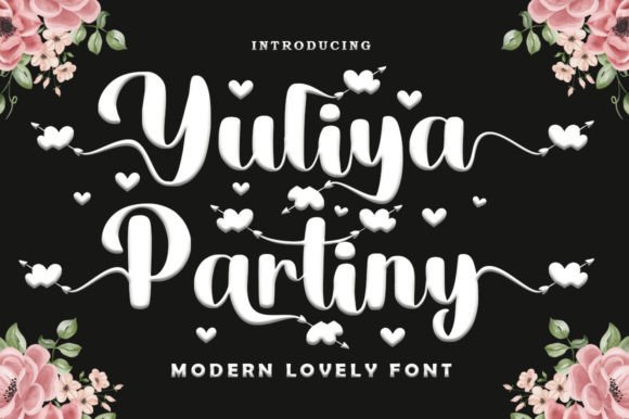 Juliya Partiny: A Luxurious Script Font for Modern Web Design
