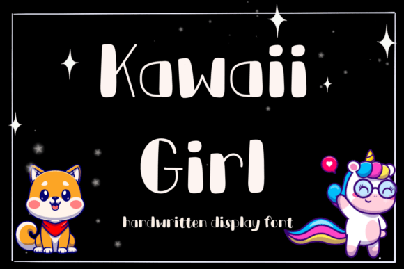 Kawaii Girl: The Sweet Script Font for Crafters & Makers