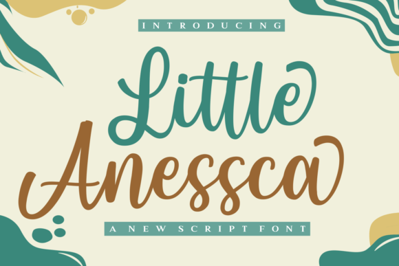 Little Anessca: A Whimsical Script Font for Modern Web Design Projects