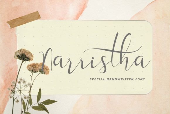 Narristha: A Script Font That Elevates Digital Marketing and Brand Storytelling