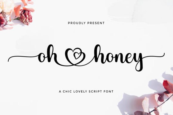 Oh Honey: A Script Font for Elegant Editorial Design