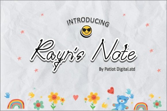 Rayn s Note: A Playful Script Font for Modern Marketing Campaigns