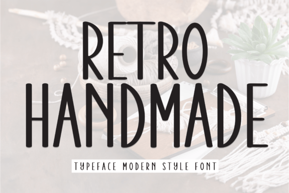 Retro Handmade: A Sweet Handwritten Font for Warm Brand Identities
