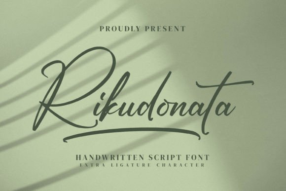 Rikudonata: A Modern Script Font for Impactful Digital Marketing
