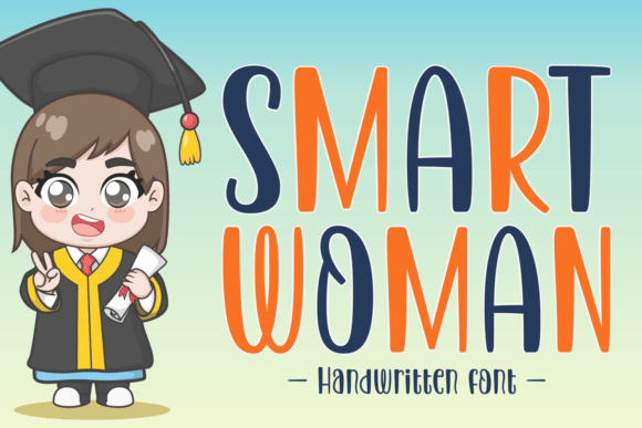 Smart Woman: The Playful Script Font That Elevates Campaign Visuals