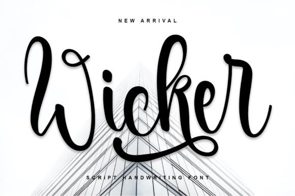 Wicker: A Stylish Handwritten Font for Building a Cohesive Brand Identity