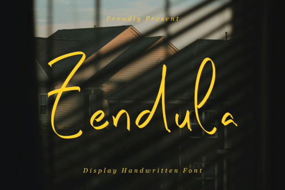 Zendula: A Handwritten Font That Elevates Small Business Branding